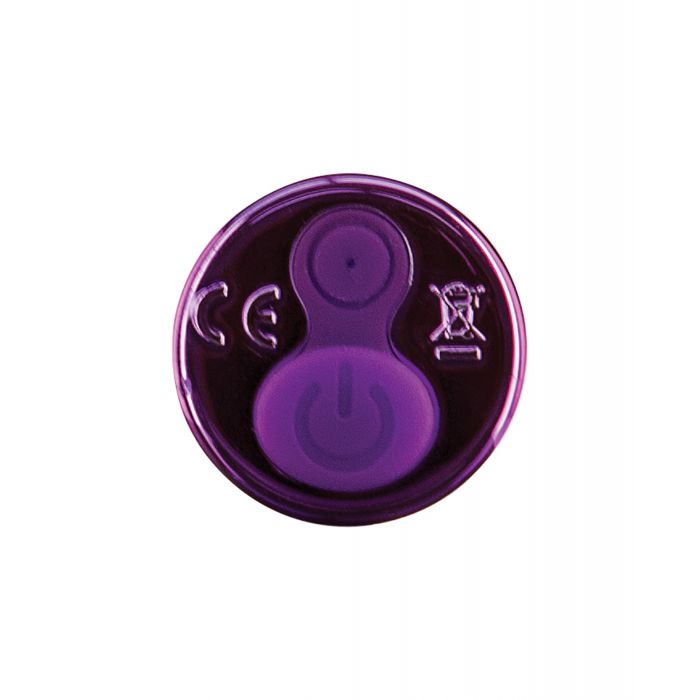 Mini Bullet Rechargeable Bullet - 9 Functions Purple