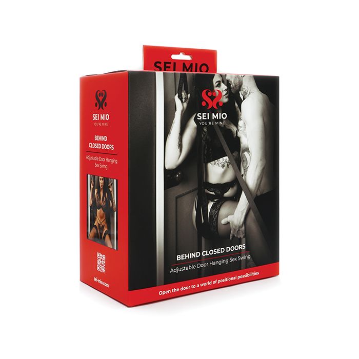 Sei Mio Behind Closed Doors Hanging Sex Swing - Black