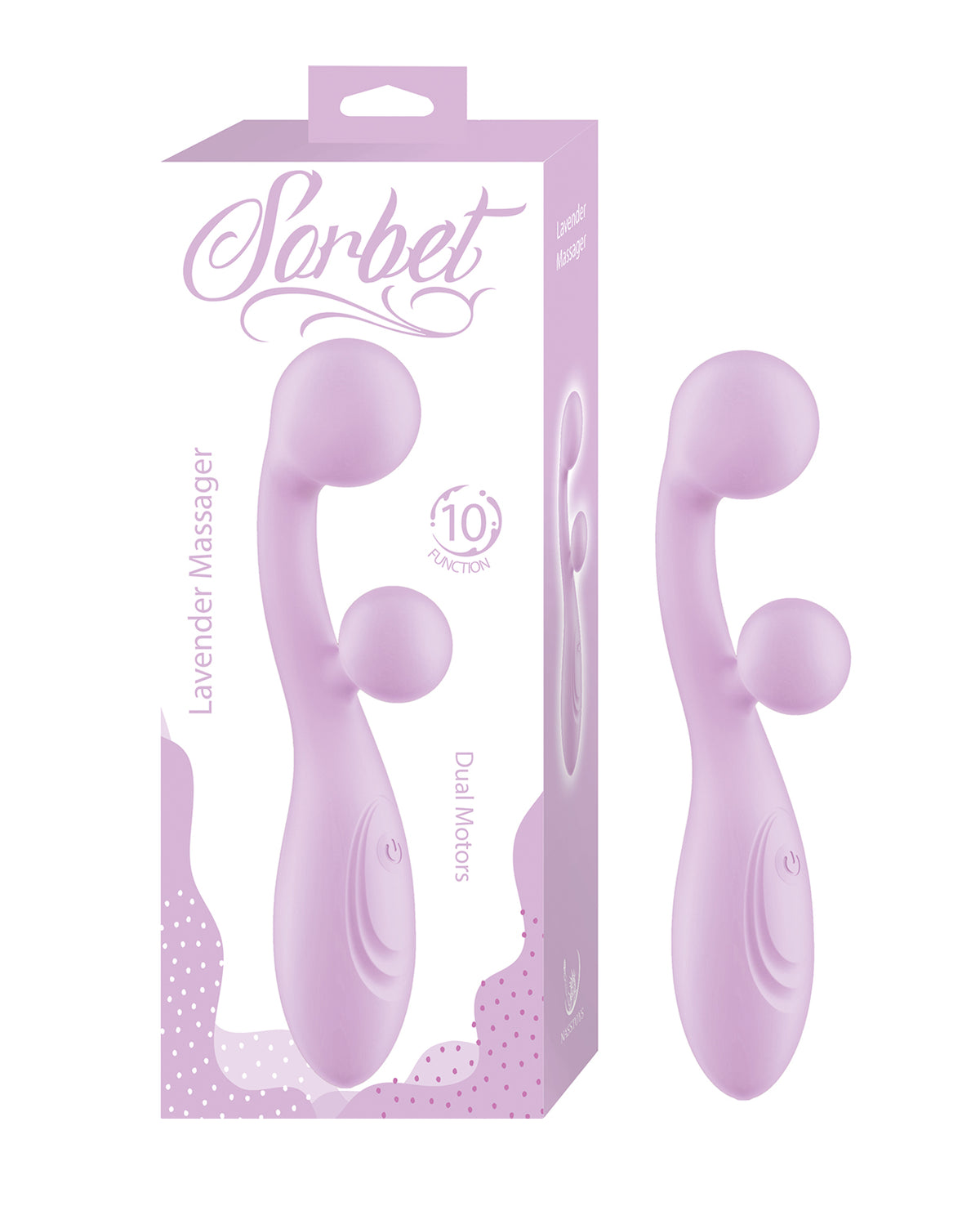 Nasstoys Sorbet Dual Massager - Lavander