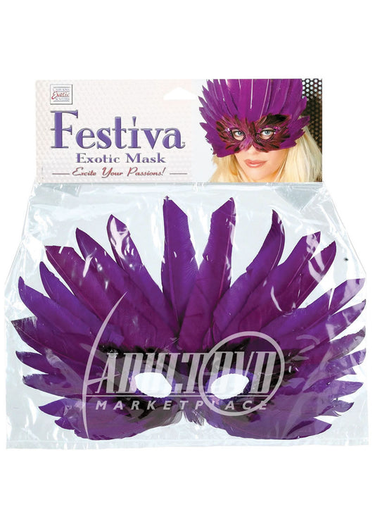 Festiva Exotic Mask - Purple