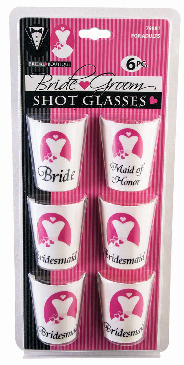 Bridal Party Shot Glass