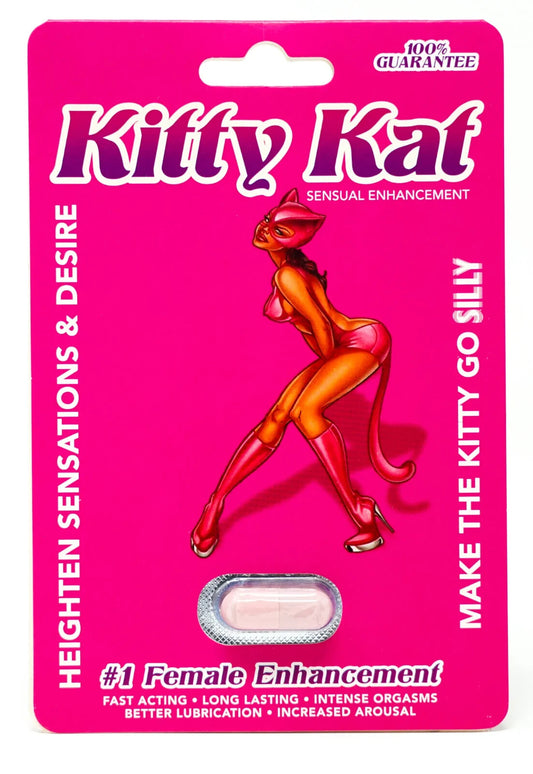 Kitty Kat Single Caps For Female Sexual Enhancement