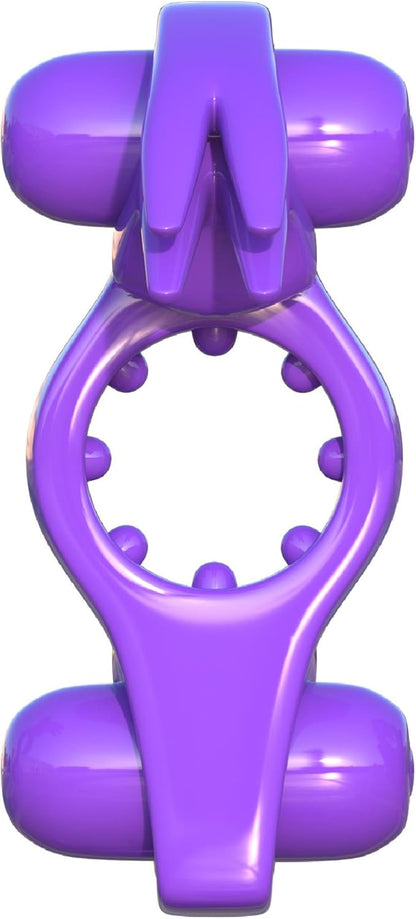 Fantasy C-Ringz by Pipedream Diameter 2.6 cm Purple Wonderful Wabbit Structured Cockring with Stimulator