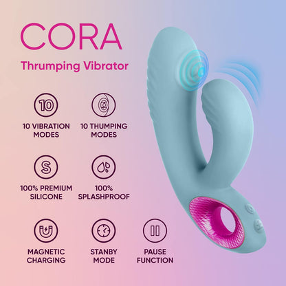 Cora Couples Thrusting Vibrator