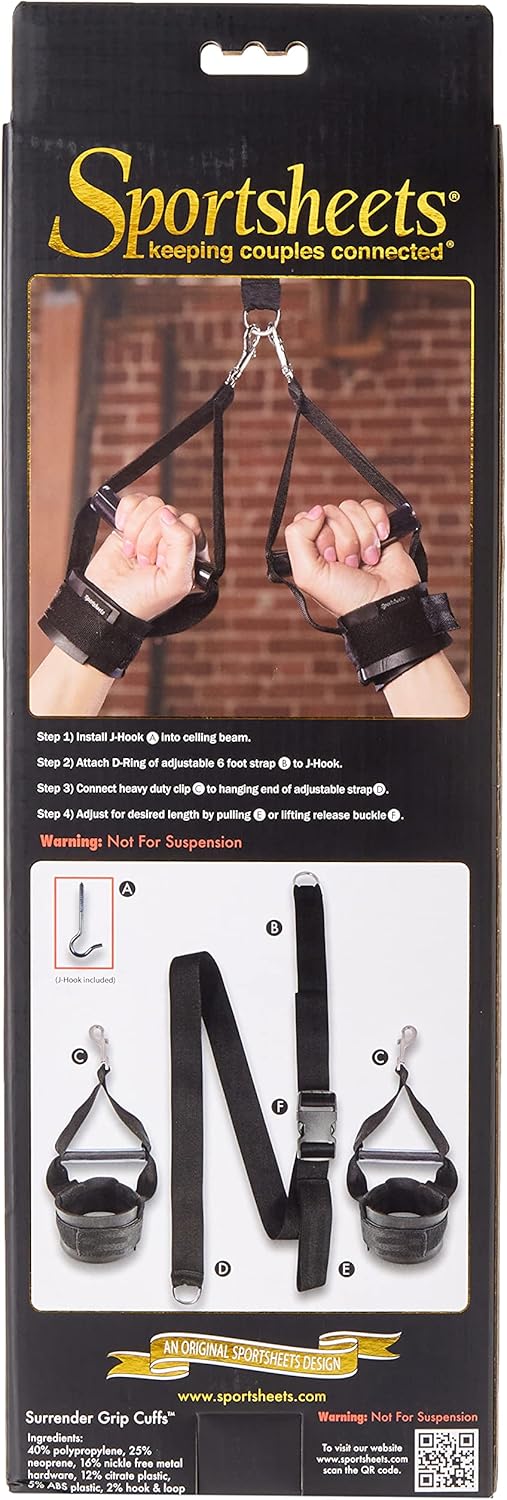 Sportsheets Surrender Grip Cuffs