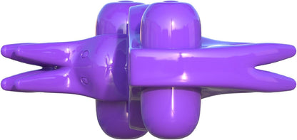 Fantasy C-Ringz by Pipedream Diameter 2.6 cm Purple Wonderful Wabbit Structured Cockring with Stimulator