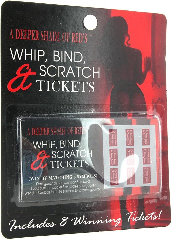 Whip Bind And Scratch Tickets