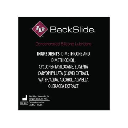 ID Backslide Anal Lubricant 1 oz