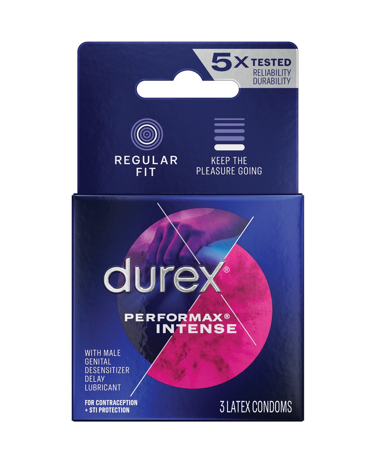 Durex Performance Intense Condom - Box of 3