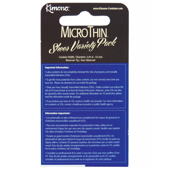 Kimono Micro Thin Variety Pack - Box of 3