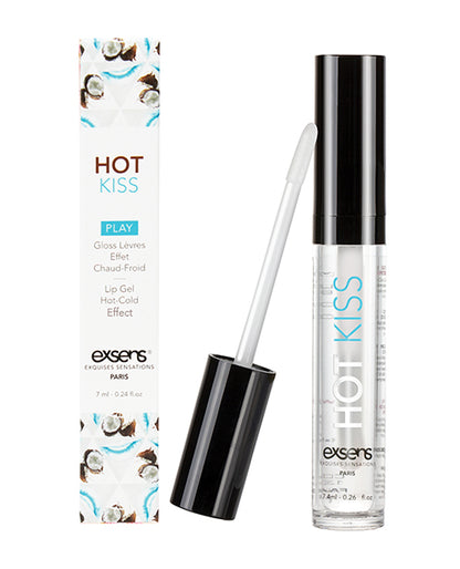 EXSENS of Paris Hot Kiss Play Lip Gloss - Coconut 7ml