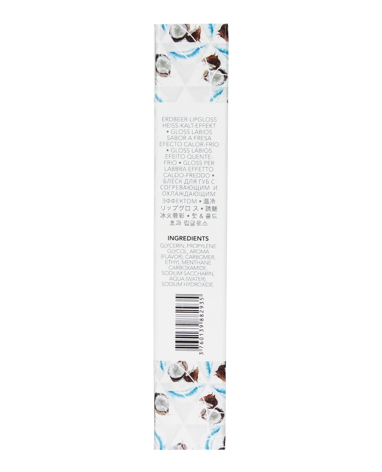 EXSENS of Paris Hot Kiss Play Lip Gloss - Coconut 7ml