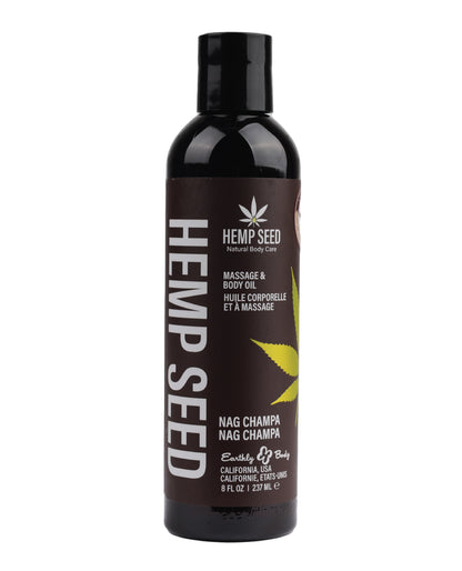 Earthly Body Massage & Body Oil - 8 oz High Tide