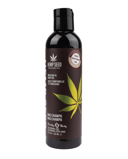 Earthly Body Massage & Body Oil - 8 oz High Tide