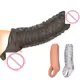 Reusable Silicone Penis Sleeve for Men Women Sex Toys Dildo Massage Adult Gay