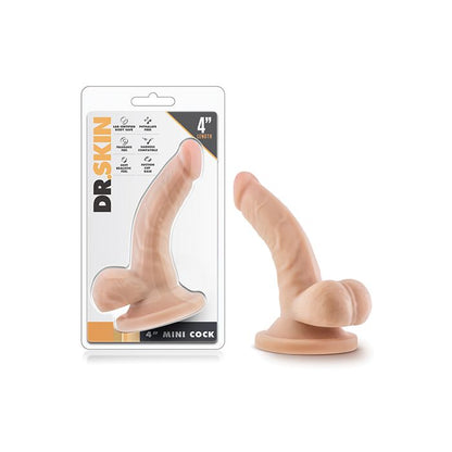 Blush Dr. Skin 4" Mini Cock - Beige