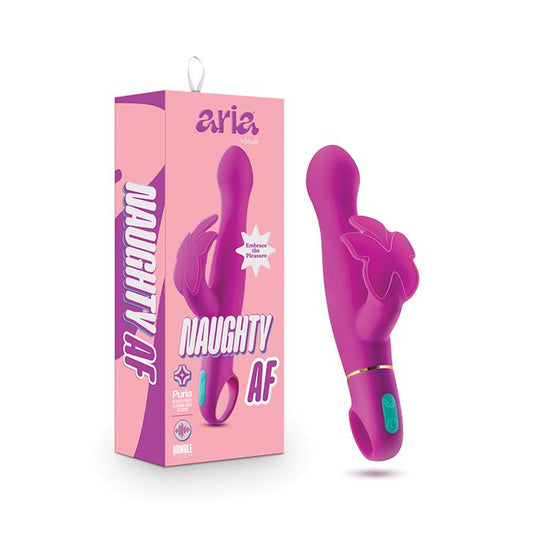 Blush Aria Naughty AF Vibrator - Plum