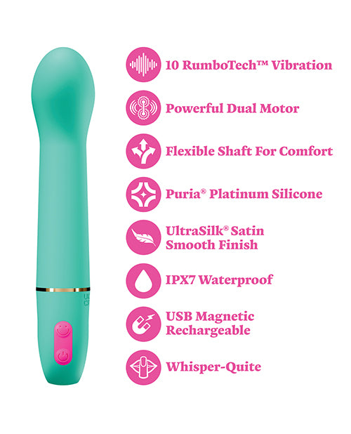 Aria - Flirty AF 2.0 - Rechargeable Vibe -  Teal
