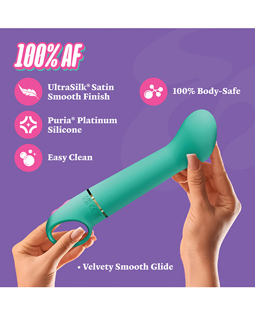 Aria - Flirty AF 2.0 - Rechargeable Vibe -  Teal