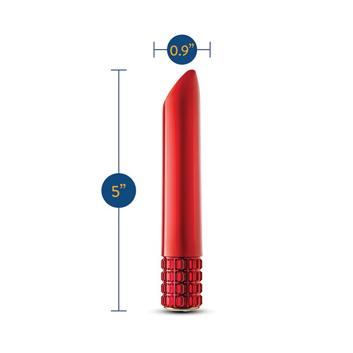 Blush Oh My Gem Desire Bullet Vibrator - Ruby