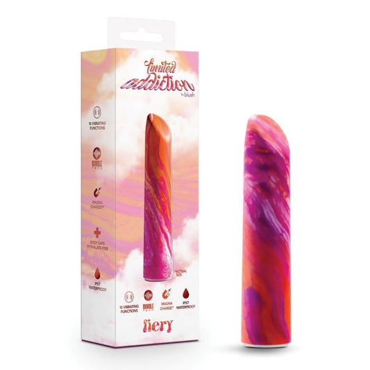 Blush Limited Addiction Fiery Power Vibrator -  Coral