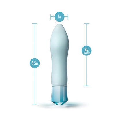 Blush Oh My Gem Ardor Vibrator - Aquamarine