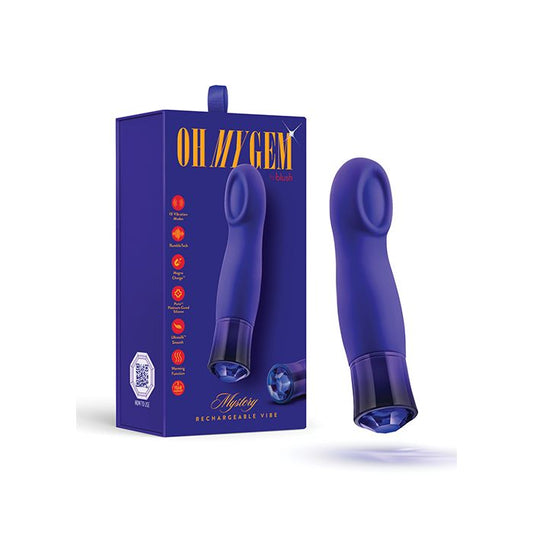 Blush Oh My Gem Mystery Warming Vibrator - Sapphire