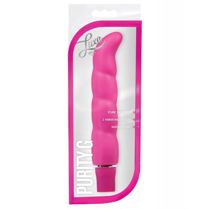 Blush Luxe Purity G Silicone Vibrator - Pink