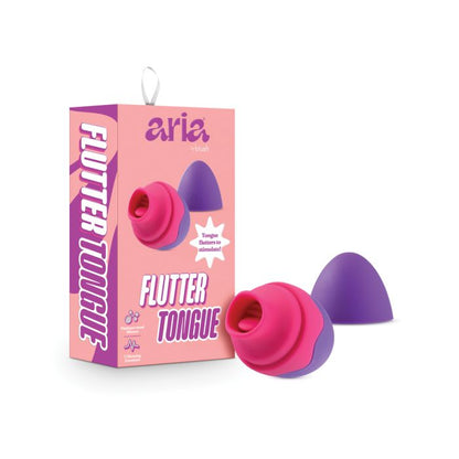 Blush Aria Flutter Tongue Vibrator - Purple