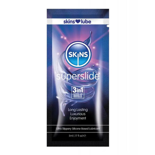 Skins Super Slide Silicone Based Lubricant  - 5 ml Foil
