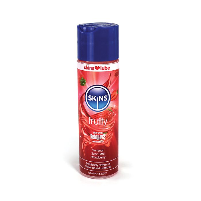 Skins Water Based Lubricant - 4.4 oz  Strawberry