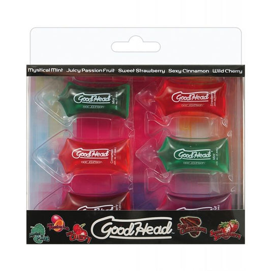 GoodHead - .25 oz Pillow Asst. Flavors Pack of 6