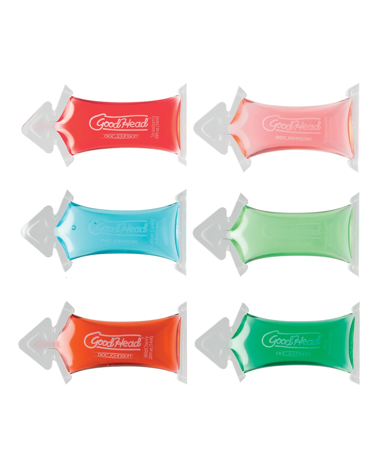 GoodHead - .25 oz Pillow Asst. Flavors Pack of 6
