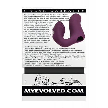 Evolved Helping Hand - Purple