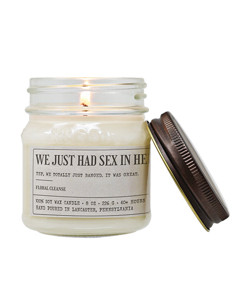 Cocaine And Hookers - Funny Candle 8 oz Soy Wax