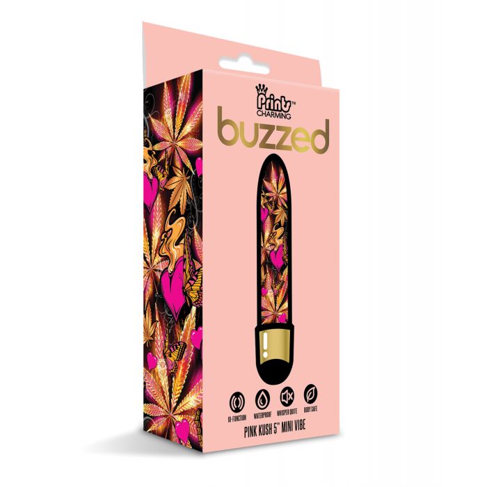 Buzzed 5" Mini Vibe - Pink Kush