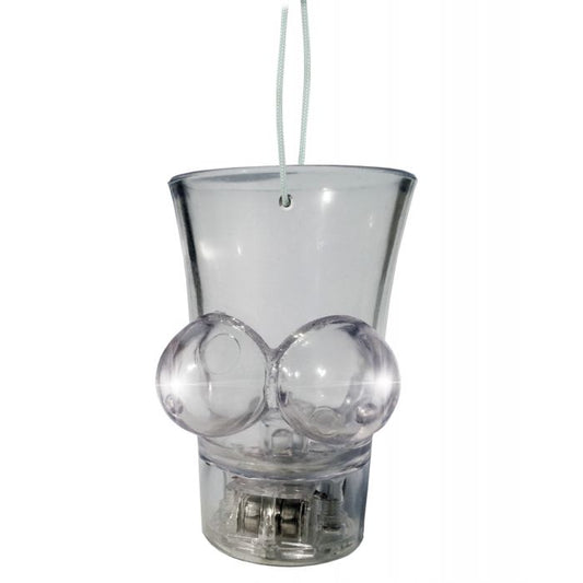 Light Up Boobie Shot Glass Hang String