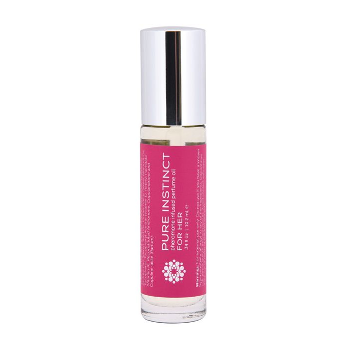 Pure Instinct Pheromone Perfume Oil Roll On For Her Display - 10.2 ml