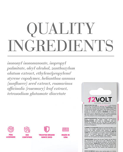 JO 12 Volt Clitoral Stimulant - Original Stimulant 0.34 oz