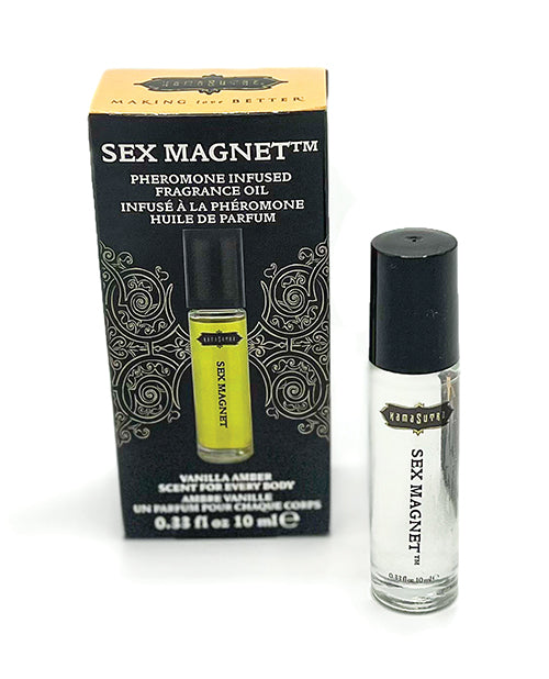 Kama Sutra Sex Magnet Pheromone Roll On - Amber Vanilla 10ml