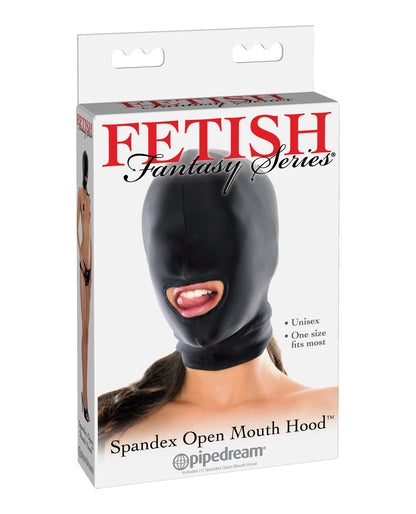 Fetish Fantasy Series Spandex Open Mouth Hood