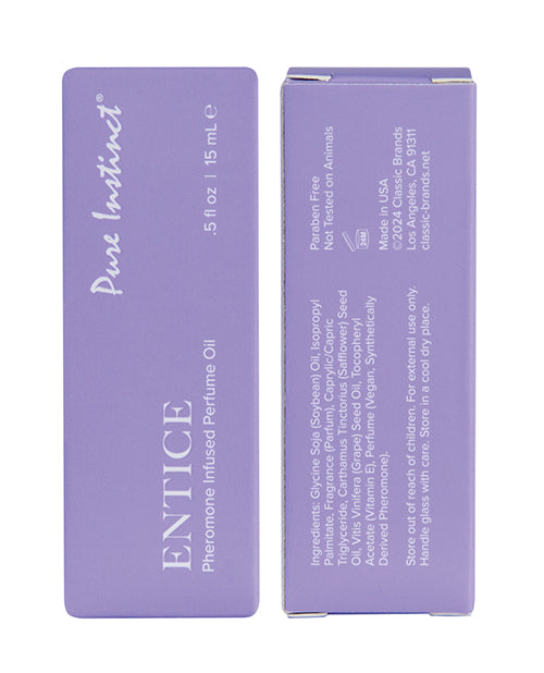 Pure Instinct Pheromone Perfume Oil  Entice