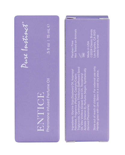 Pure Instinct Pheromone Perfume Oil  Entice