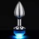 Led Butt Plug Metal Anal Plug With Light Sex Games For Couples