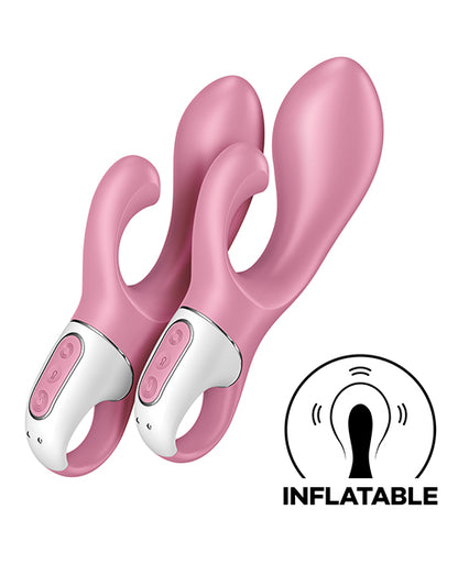 Satisfyer Air Pump Bunny 2 - Light Red