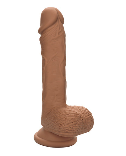 Studs Dual Density Silicone 5" Dildo - Brown