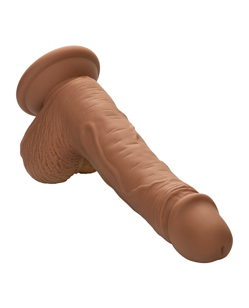 Studs Dual Density Silicone 5" Dildo - Brown