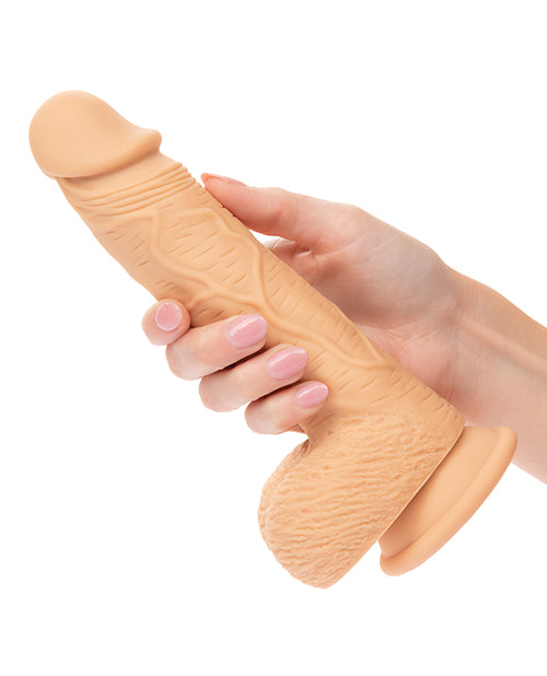 Studs Dual Density Silicone 6.25" Dildo - Ivory