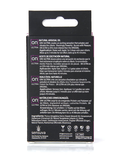 ON for Her Arousal Oil Ultra Medium Box