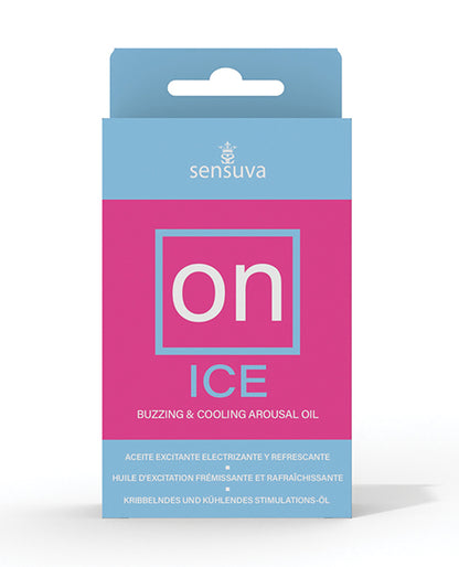 ON Ice Buzzing & Cooling Female Arousal  Oil Medium Box - 5 ml Bottle